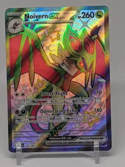 Noivern ex 220/091 Full Art Ultra Rare Paldean Fates Holo Pokemon NM - Image 2