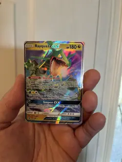 Pokemon 2018 TCG Rayquaza GX Celestial Storm Ultra Rare 109/168 - Image 1