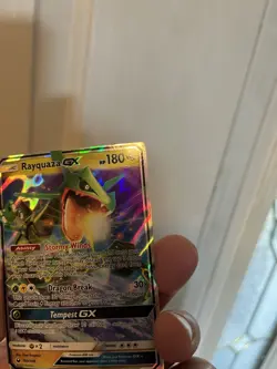 Pokemon 2018 TCG Rayquaza GX Celestial Storm Ultra Rare 109/168 - Image 3