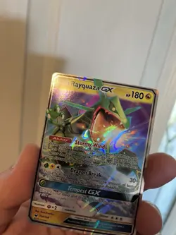 Pokemon 2018 TCG Rayquaza GX Celestial Storm Ultra Rare 109/168 - Image 4