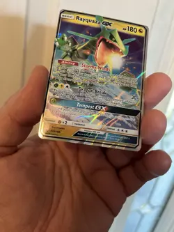 Pokemon 2018 TCG Rayquaza GX Celestial Storm Ultra Rare 109/168 - Image 5