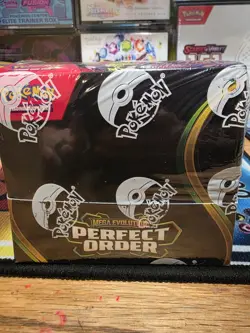 Pokemon Mega Evolution Perfect Order Booster Box Sealed C - Image 1