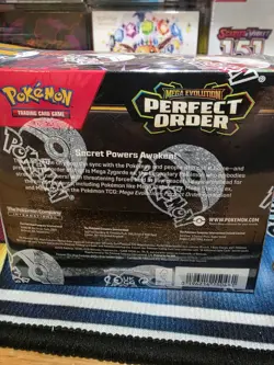 Pokemon Mega Evolution Perfect Order Booster Box Sealed C - Image 3