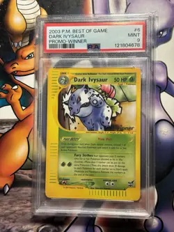 2003 Pokemon ~ Best of Game Winner Promo ~ Dark Ivysaur #6 ~ PSA 9 MINT - Image 1