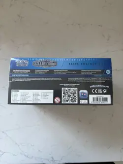 Pokemon Stellar Crown ETB Elite Trainer Box - NEW - small tear - Image 4