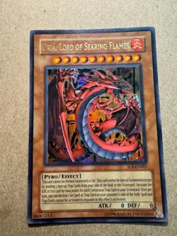 Uria, Lord of Searing Flames SOI-EN001 Shadow of Infinity Ultra Rare - Image 1