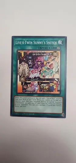 Live Twin Sunny's Snitch MP22-EN161 2022 Yu-Gi-Oh 1st Edition NM - Image 1