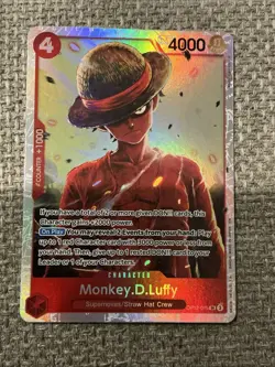 Monkey.D.Luffy OP12-015 SR ONE PIECE Tcg Card Game Foil 🔥🔥 - Image 1