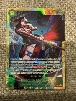 OP14-119 Dracule Mihawk (SEC) - One Piece TCG OP14 - The Azure Sea's Seven 🔥🔥 - Image 1