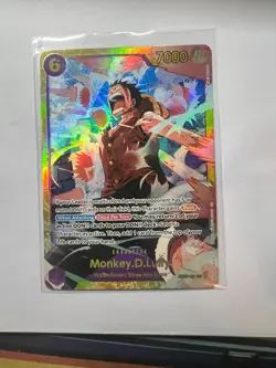 Monkey D. Luffy EB02-061 SEC NM ONE PIECE TCG - Image 1