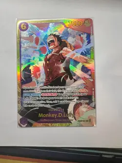 Monkey D. Luffy EB02-061 SEC NM ONE PIECE TCG - Image 1