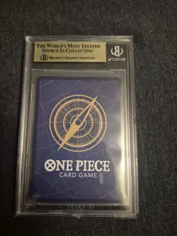One Piece Roronoa Zoro 2024 Wings of the Captain SEC Foil OP06-118 Beckett 10 - Image 2