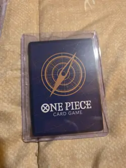One Piece TCG Monkey.D.Luffy OP15-119 SEC Near Mint In Hand - Image 2