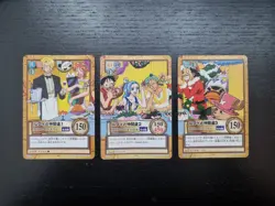 2001 One Piece Carddass Hyper Battle – C517 C518 C519 Christmas Set (Lot x3) - Image 1