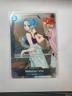 Nefeltari Vivi Eb02-026 SR NM ONE PIECE TCG - Image 1