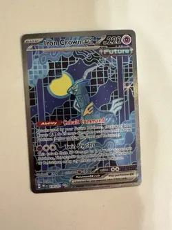 Pokemon TCG Iron Crown EX Prismatic Evolutions Card 158/131 Sir - Image 2