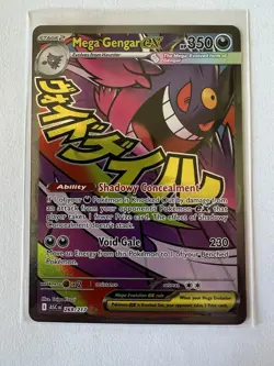 Pokemon Mega Gengar EX Holo 350 HP Void Gale Card 269/217 ASC Psychic TCG - Image 3
