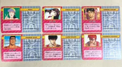 Slam Dunk Amada PP Card Part 1 Complete Set No.1-42 with 6 Holo Prism vintage - Image 4