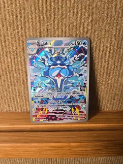 Pokemon Palafin Holo Card 200/197 Sv03: Obsidian Flames NM Condition - Image 1