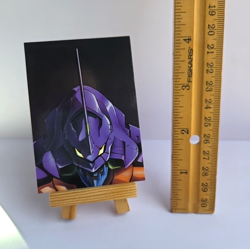 EVA - PP11 - vtg 1996 Neon Genesis Evangelion CARDDASS MASTERS CARD - Image 2