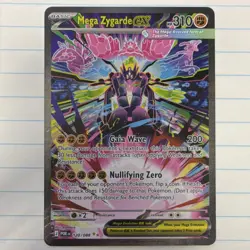 Mega Zygarde EX Pokemon TCG Rare Foil Card 120/088 POR EN Basic Fighting - Image 1