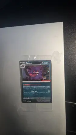 Pokemon TCG Gengar 050/088 Promo Sealed Stamped Gamestop Promo Card - Image 2