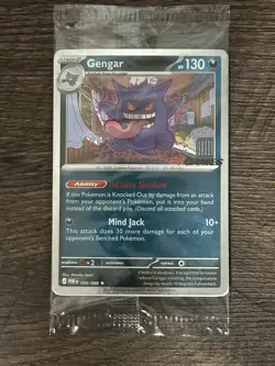 Gengar #050/088 EB Games Promo English SEALED Pokemon TCG Promo Card - Image 1