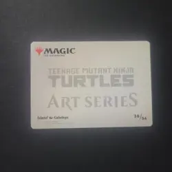 Island Art Card (38/54) Art Series: Teenage Mutant Ninja Turtles Regular - Image 2