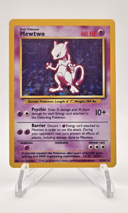 Mewtwo 10/102 Base Set Unlimited Rare Pokemon Card NM SEE PICTURES - Image 1