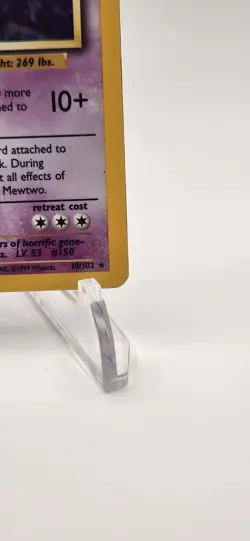 Mewtwo 10/102 Base Set Unlimited Rare Pokemon Card NM SEE PICTURES - Image 5