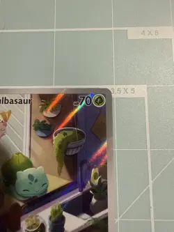 Pokemon TCG Bulbasaur Stellar Crown Illustration Card 143/142 - Image 4