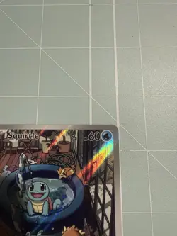 Pokemon TCG Squirtle Stellar Crown Illustration Card 148/142 Near Mint - Image 4