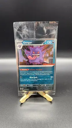 *FART SWIRL* NM+ Pokemon Gengar GameStop Stamped Promo Card 050/088 - Image 1