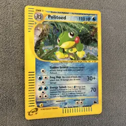 Politoed - H23/H32 - Pokemon Skyridge Holo Rare Card NM big SWIRL - Image 1