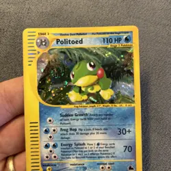 Politoed - H23/H32 - Pokemon Skyridge Holo Rare Card NM big SWIRL - Image 2