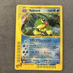 Politoed - H23/H32 - Pokemon Skyridge Holo Rare Card NM big SWIRL - Image 4