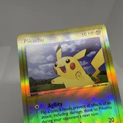 Vintage Y2K Pikachu Reverse Holo Pokemon Card #43 Team Magma & Team Aqua - Image 4