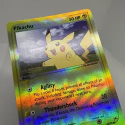 Vintage Y2K Pikachu Reverse Holo Pokemon Card #43 Team Magma & Team Aqua - Image 5