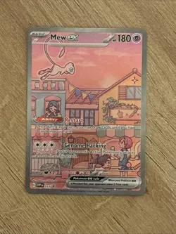 Pokemon TCG Mew EX Black Star Promo Card SVP053 - NM - Image 1