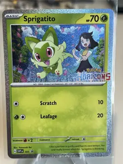 Sprigatito 191 Sv: Scarlet & Violet Promo Cards Holo - Image 1