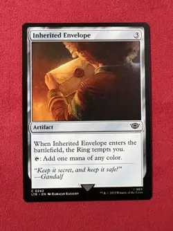 Inherited Envelope - Lord Of The Rings LTR Tales Of Middle-Earth MTG #242 - Image 1