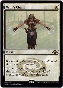 MTG Modern Horizons 3 Orim's Chant (Rare) - Image 1