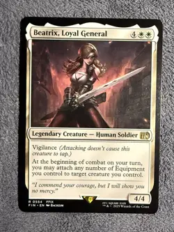 MTG Beatrix, Loyal General Final Fantasy 0554 FFIX NM - Image 1