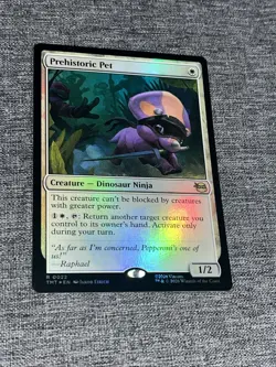 x1 Prehistoric Pet - Foil R MTG Teenage Mutant Ninja Turtles M/NM, TMT TMNT 0022 - Image 1