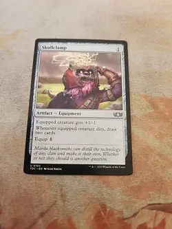 Skullclamp Commander Tarkir Dragonstorm MTG NM - Image 1