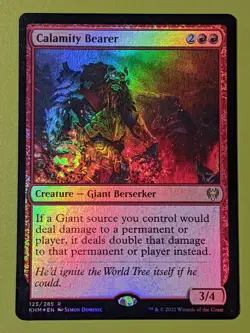 FOIL Calamity Bearer x1 Kaldheim 1x Magic the Gathering MTG - Image 1