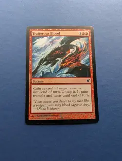MTG Traitorous Blood: Innistrad FOIL #166 – EX-MT+ - Image 1
