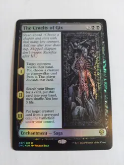 The Cruelty of Gix Dominaria United Foil - Image 1