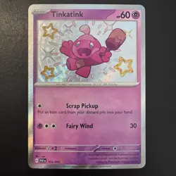 Pokemon TCG - Tinkatink 165/091 Paldean Fates - Shiny Rare Holo - NM - Image 3