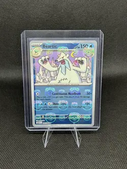 Pokemon Card TCG Beartic Master Ball Pattern Rare SV: Black Bolt 026/086 NM/M - Image 1